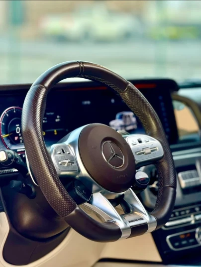 Mercedes Benz AMG G63 2022 RED RENTAL IN DUBAI - undefined
